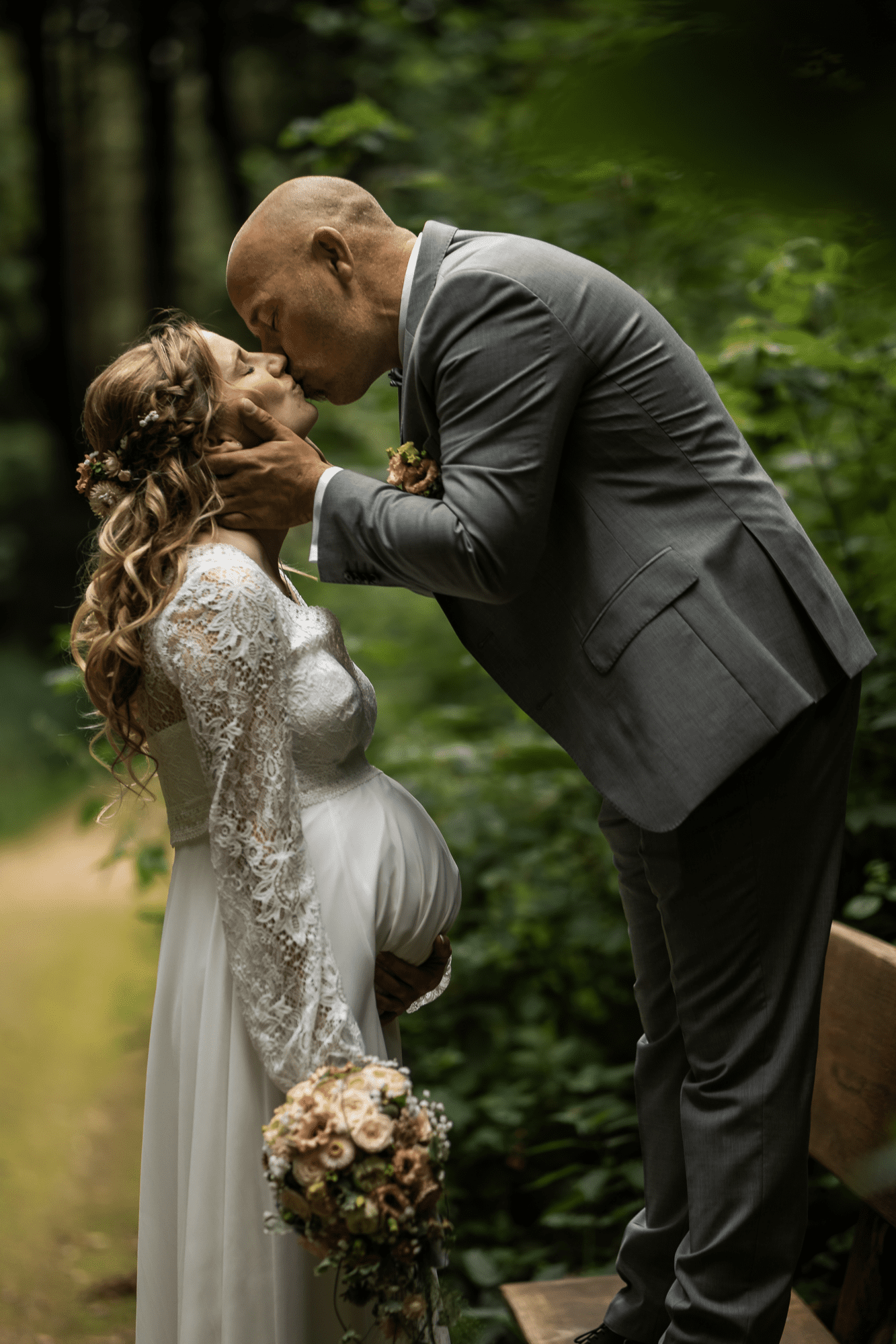 Brautpaarbilder Eckernfoerde Braut ist Schwanger Helge Peters